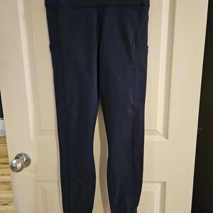 NWT Fabletics Powerhold Navy Leggings